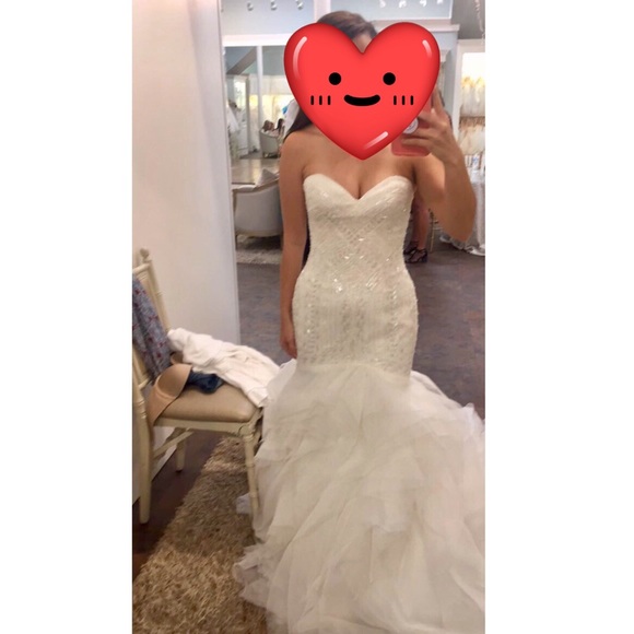 Justin Alexander SIGNATURE wedding dress - Picture 4 of 4